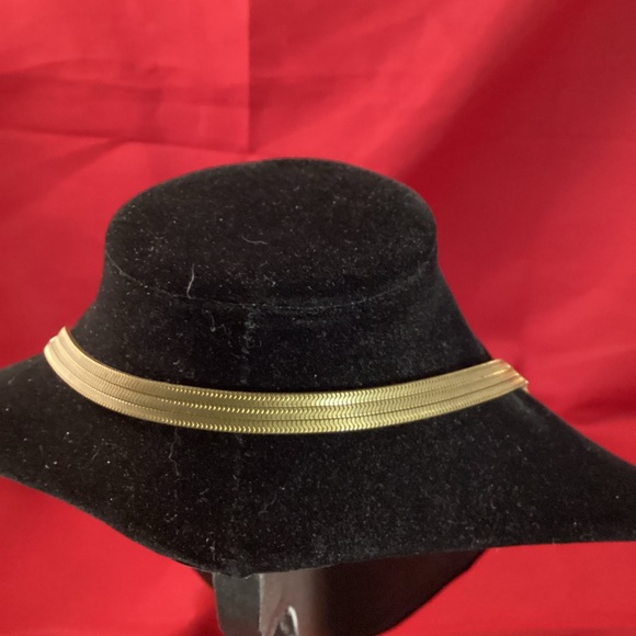 Chic three rows copper (?) necklace - Picture 4 of 7